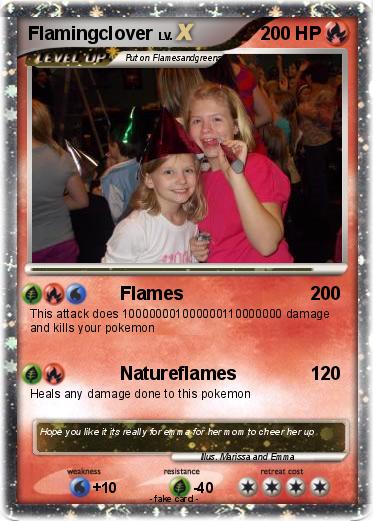 Pokemon Flamingclover