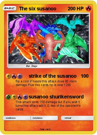 Pokemon The six susanoo