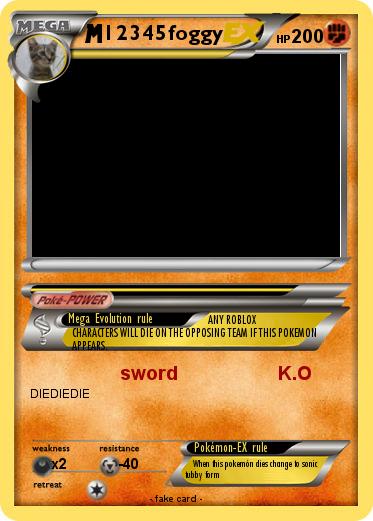 Pokemon 12345foggy
