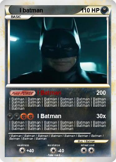 Pokemon I batman