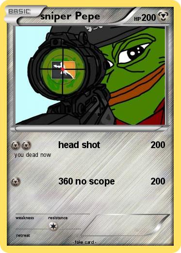 Pokemon sniper Pepe