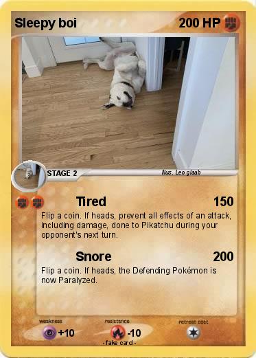 Pokemon Sleepy boi