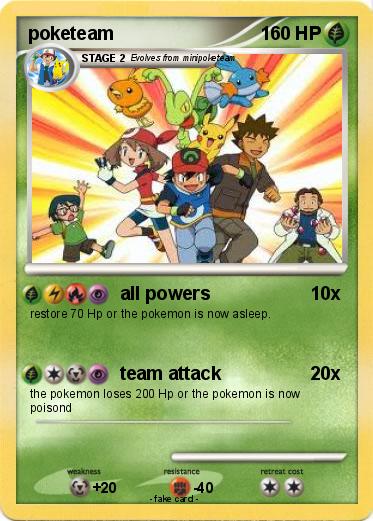 Pokemon poketeam