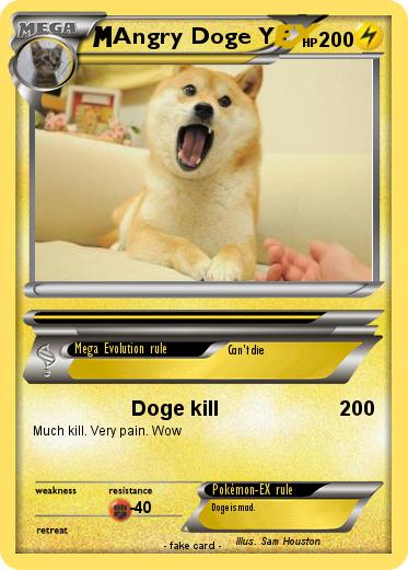 Pokemon Angry Doge Y