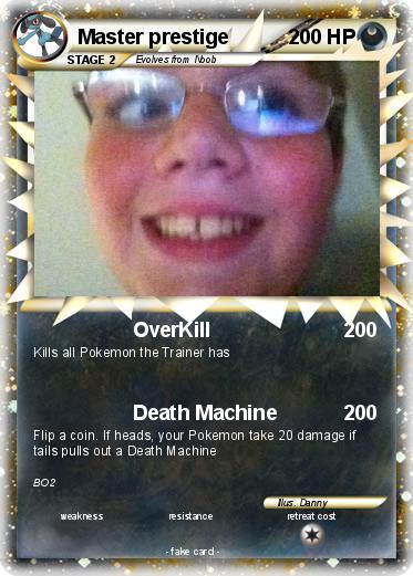 Pokemon Master prestige