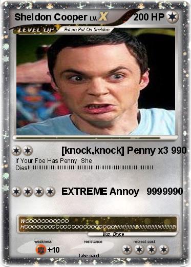 Pokemon Sheldon Cooper