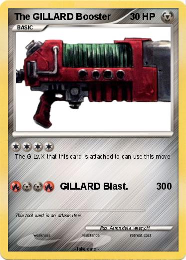 Pokemon The GILLARD Booster