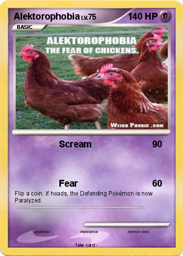 Pokemon Alektorophobia