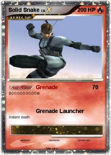 Pokemon Solid Snake