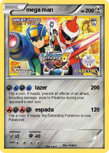 Pokemon mega man
