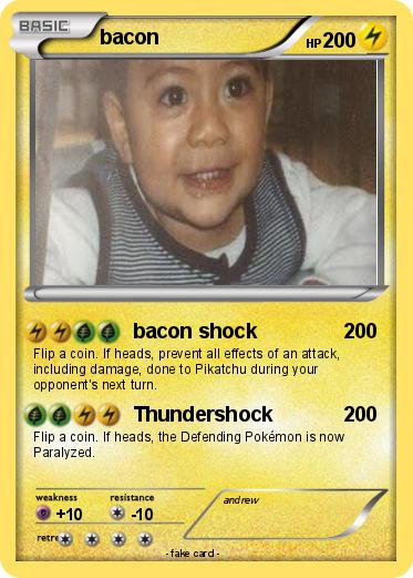 Pokemon bacon