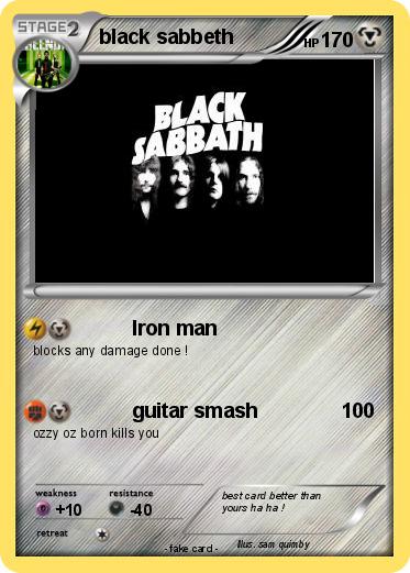 Pokemon black sabbeth