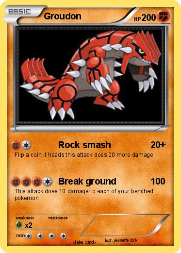 Pokemon Groudon