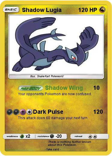 Pokemon Shadow Lugia