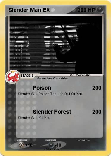 Pokemon Slender Man EX