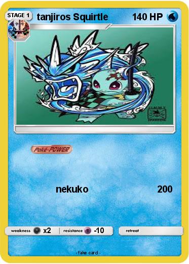 Pokemon tanjiros Squirtle