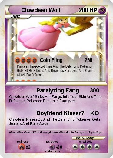 Pokemon Clawdeen Wolf