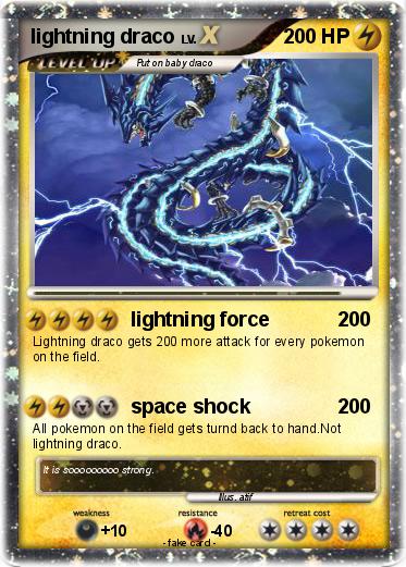 Pokemon lightning draco