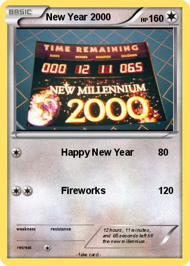 Pokemon New Year 2000