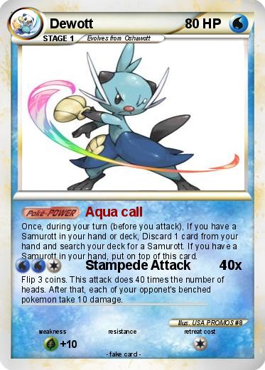 Pokemon Dewott