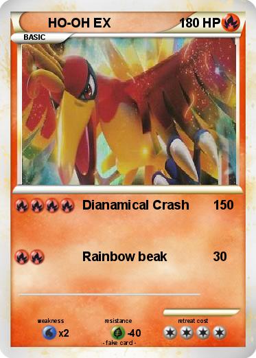 Pokemon HO-OH EX