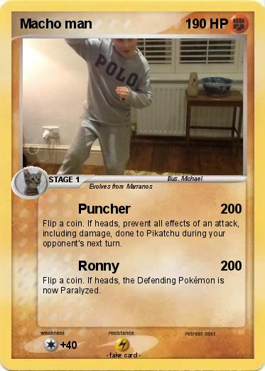 Pokemon Macho man