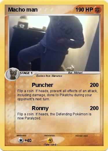 Pokemon Macho man