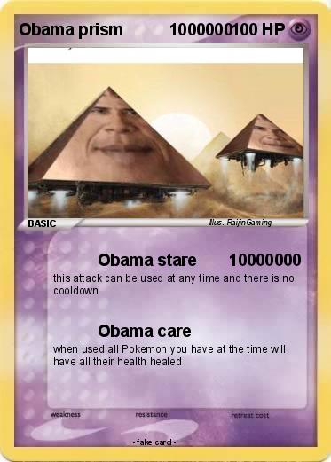 Pokemon Obama prism          1000000