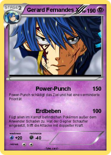Pokemon Gerard Fernandes X