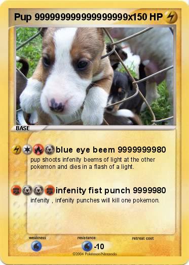 Pokemon Pup 999999999999999999x