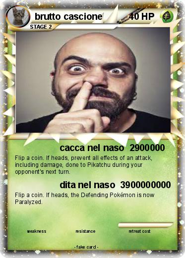 Pokemon brutto cascione
