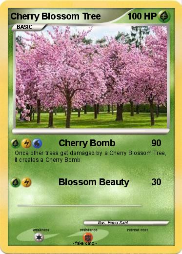 Pokemon Cherry Blossom Tree