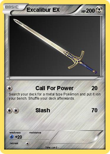 Pokemon Excalibur EX