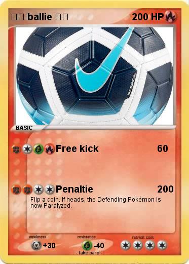 Pokemon ⚽️ ballie ⚽️