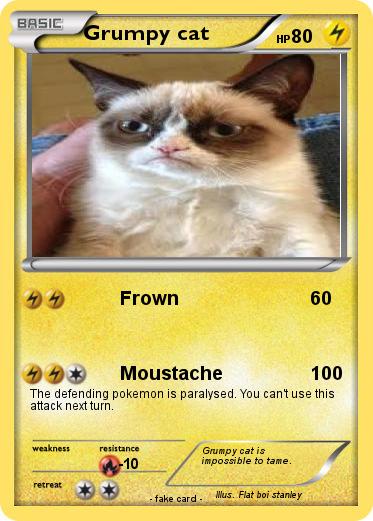 Pokemon Grumpy cat