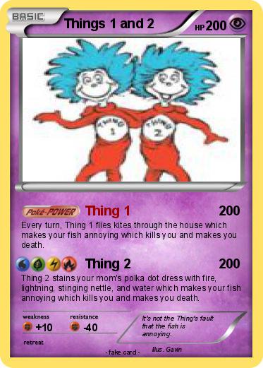 Pokemon Things 1 and 2