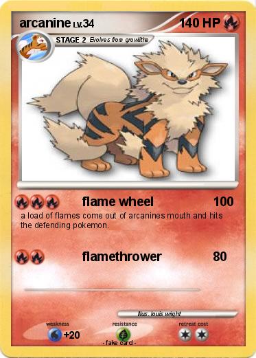 Pokemon arcanine