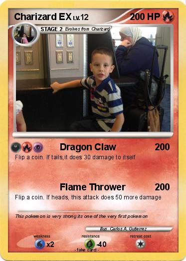 Pokemon Charizard EX