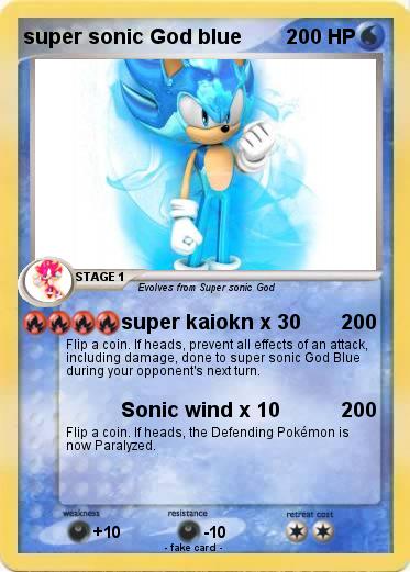 Pokemon super sonic God blue