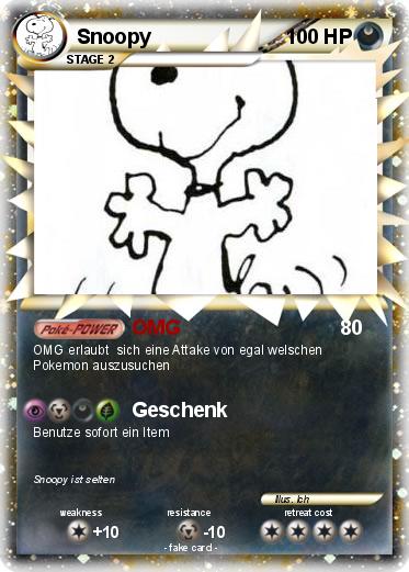 Pokemon Snoopy