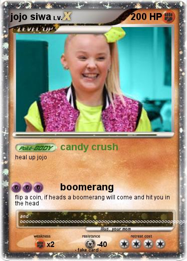 Pokemon jojo siwa