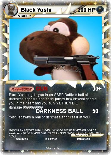 Pokemon Black Yoshi