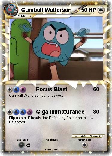 Pokemon Gumball Watterson
