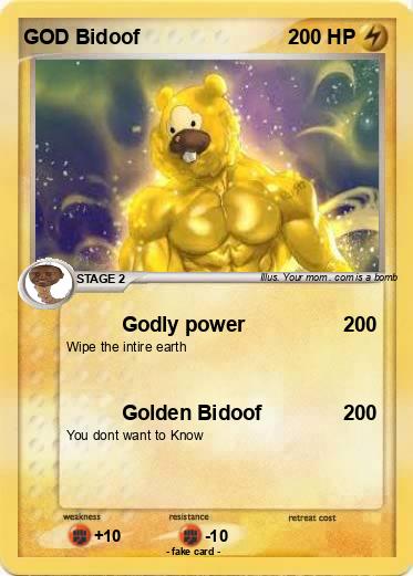 Pokemon GOD Bidoof