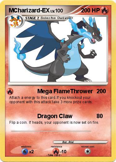 Pokemon MCharizard-EX