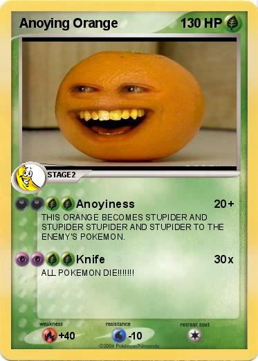 Pokemon Anoying Orange