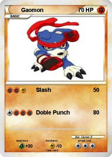 Pokemon Gaomon