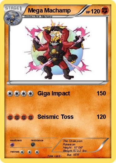 Pokemon Mega Machamp