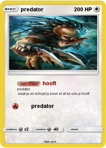 Pokemon predator