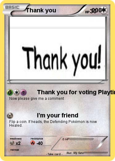 Pokemon Thank you                       000